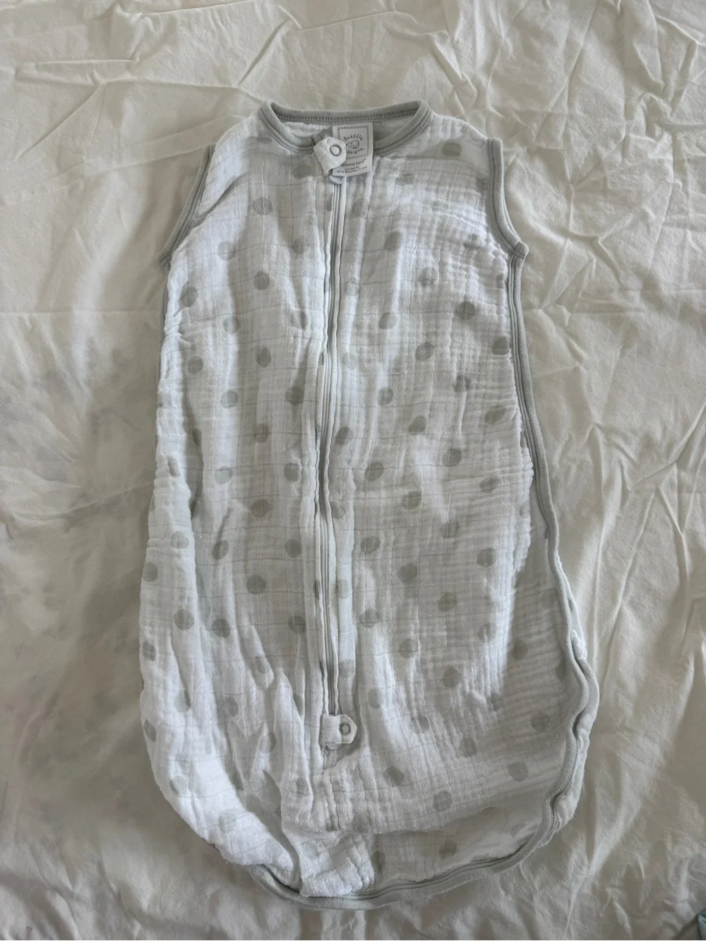 SwaddleDesigns Muslin zzZipMe Sleeping Sack